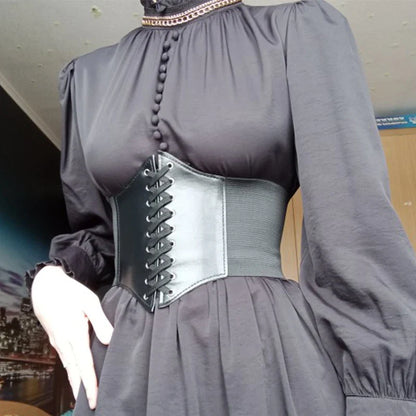 Zwarte riem dames perfect voor elke broek