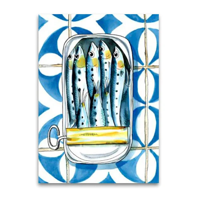 Posterset voor harmonieuze wand