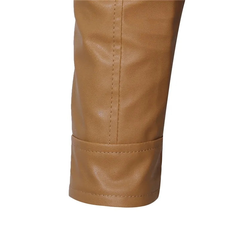 Leren jas heren met extra isolatie – Warm en winddicht