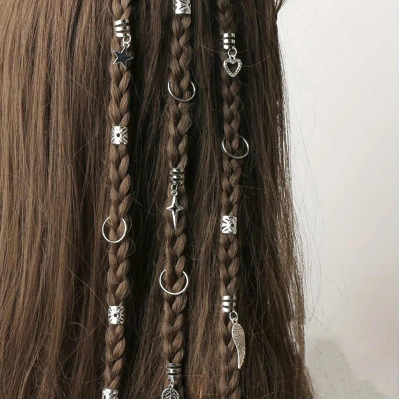 Haar accessoires met parelmoerglans