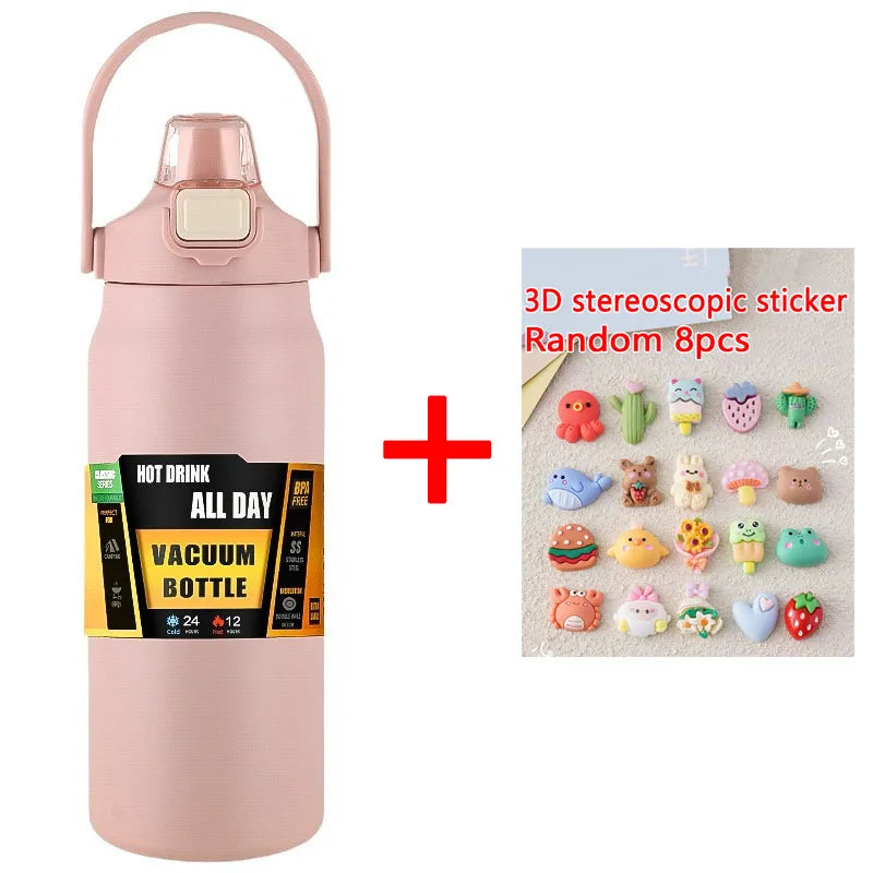 Action thermosfles met vrolijke kleuren – Goedkoop en leuk