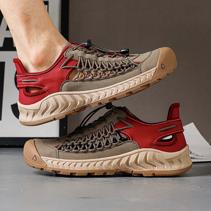 Zomer-ready heren sneakers in katoenblend