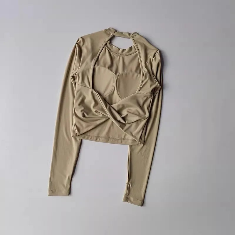 Stretch yoga kleding met hoge taille voor dames