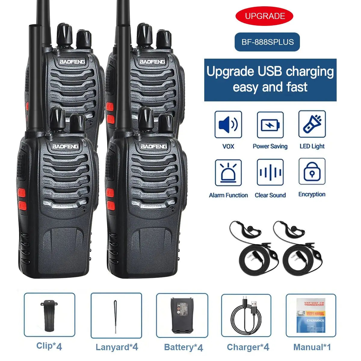 Walkie talkie Intertoys met kindvriendelijk menu