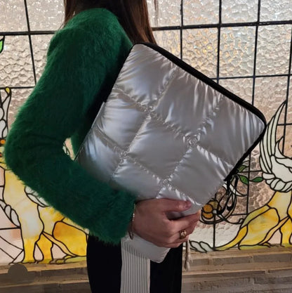Laptop tas met elegant patroon – Trendy en stijlvol