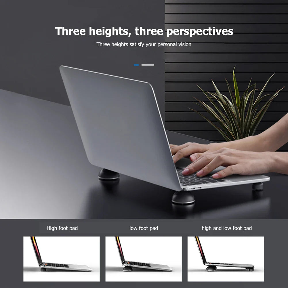 Laptopstandaard met verbeterde luchtcirculatie