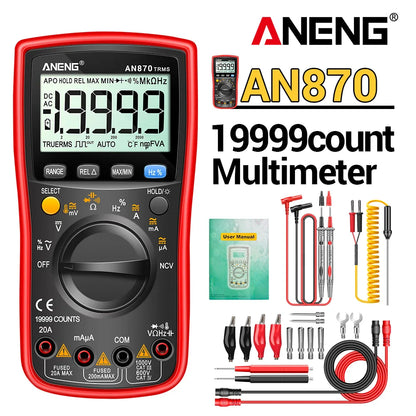 Multimeter met groot bereik voor spanningen
