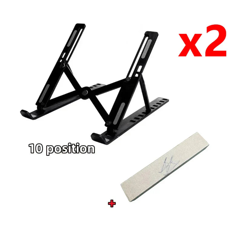 Laptop standaard met antislip rubberen pads