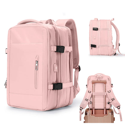 Rugzak als handbagage met laptop- en tabletopslag