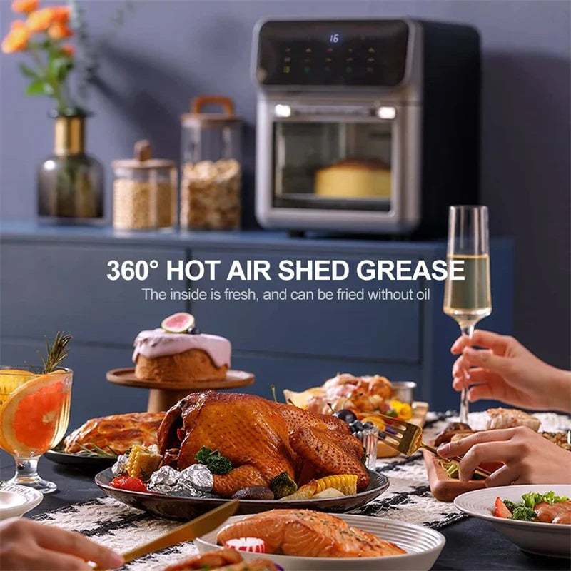 Airfryer XL met dubbele lade – Voor twee gerechten tegelijk