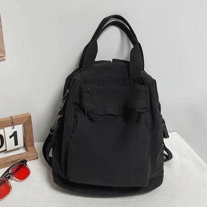 Handbagage rugzak met extra opbergvakken binnenin