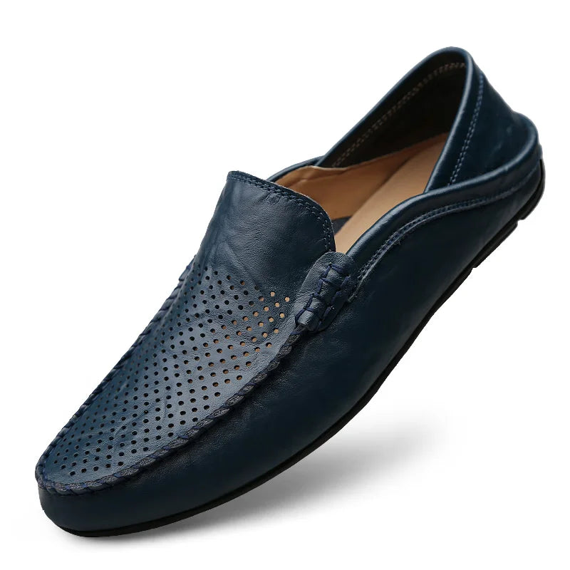 Ademend bovenwerk bij zomerse heren sneakers