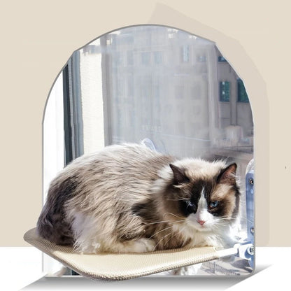 Luxe houten kattenpaal met pluche – Warmte en stijl
