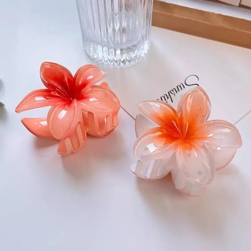 Luxe haarclip met strass steentjes