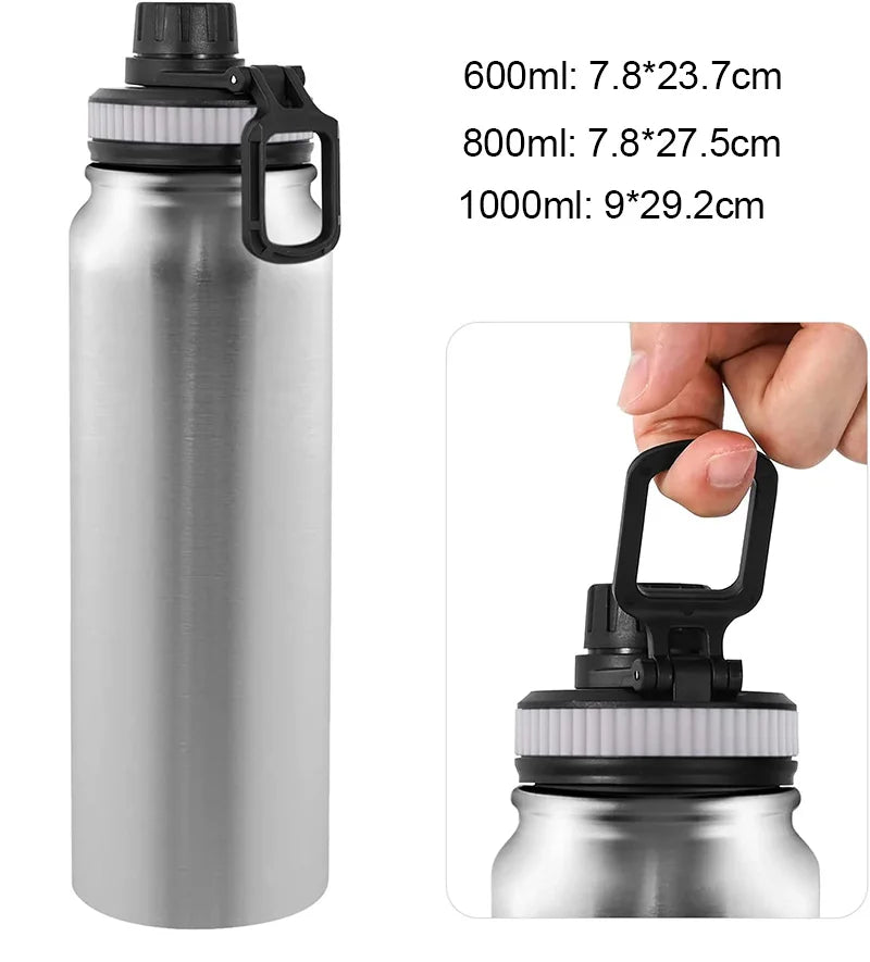 Thermosfles met stijlvolle vorm – Past in elke tas
