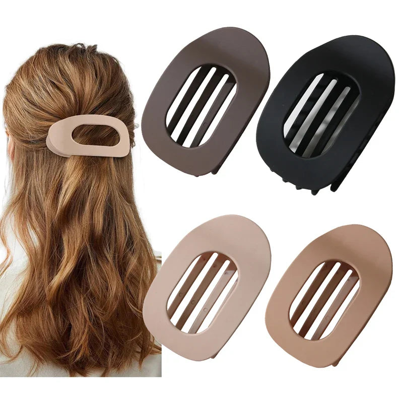 Gekleurde haarclips met retro uitstraling
