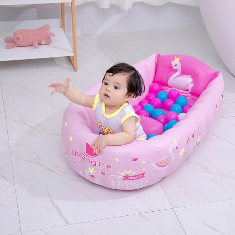 Action babybadje met vrolijke print