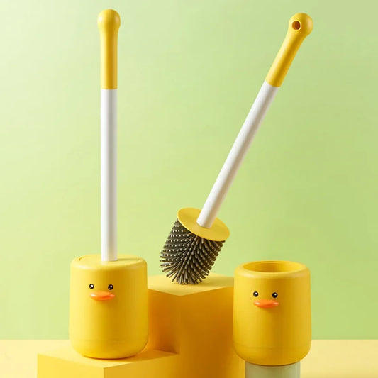 Toiletborstel met houder in betonlook – Stoer design