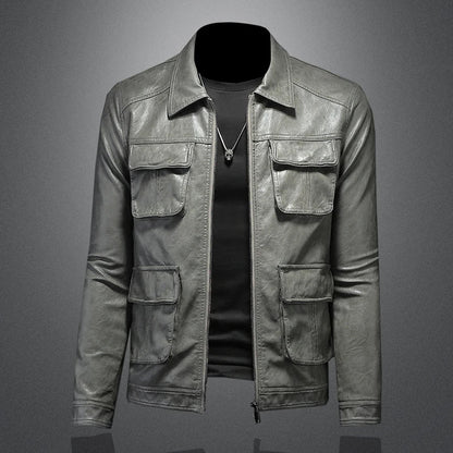Leren jas heren met capuchon – Trendy en functioneel