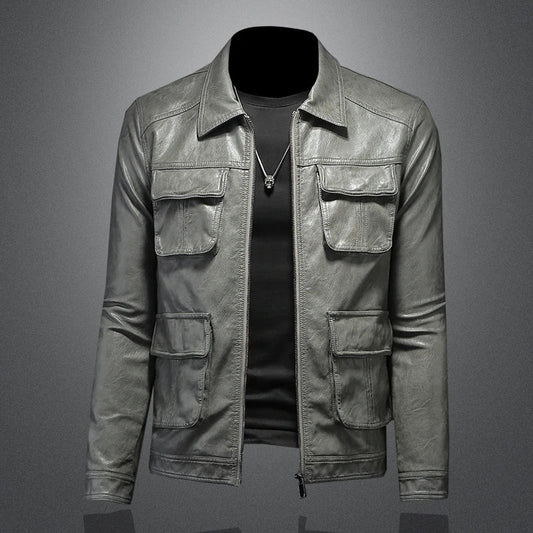 Leren jas heren met capuchon – Trendy en functioneel