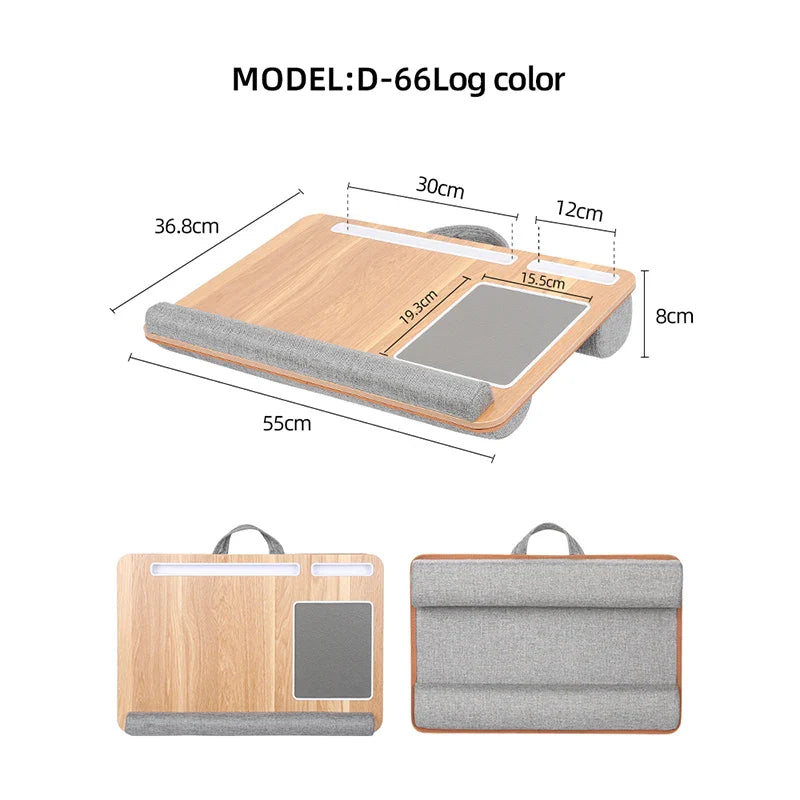 Comfortabel schootdienblad voor bank of bed