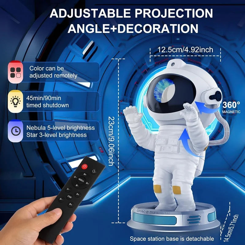Multifunctionele projector lamp voor sterrenhemel