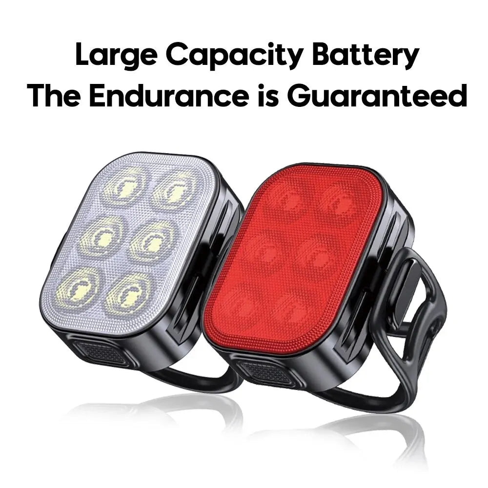 Krachtige fietslamp LED met brede bundel