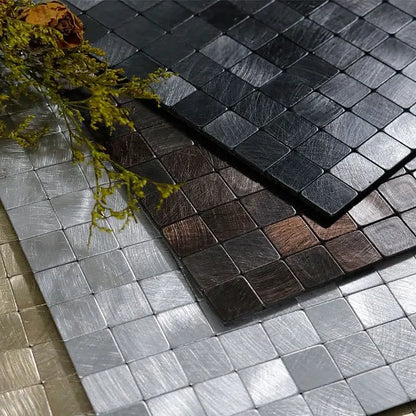 Gouden accenten in mozaiek tegels – Luxe afwerking