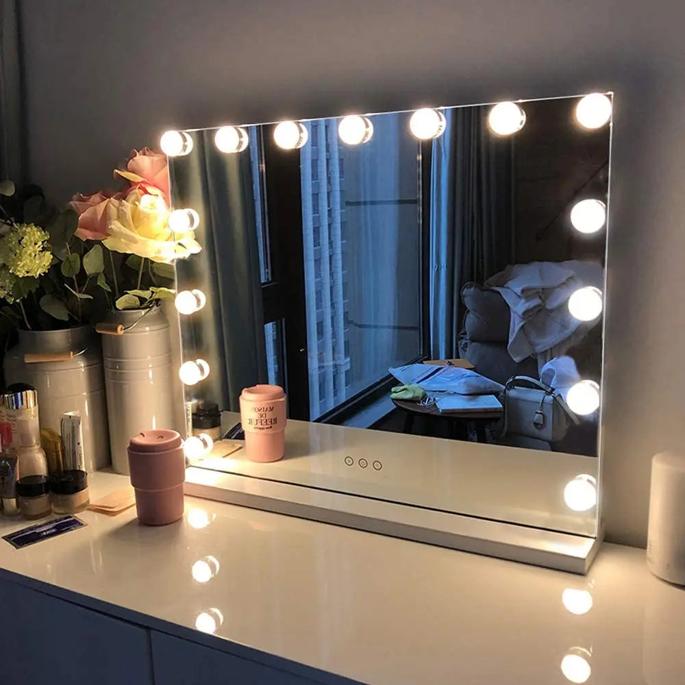 Verlichte Make-up Spiegel: Stijlvol en Professioneel voor Elke Badkamer