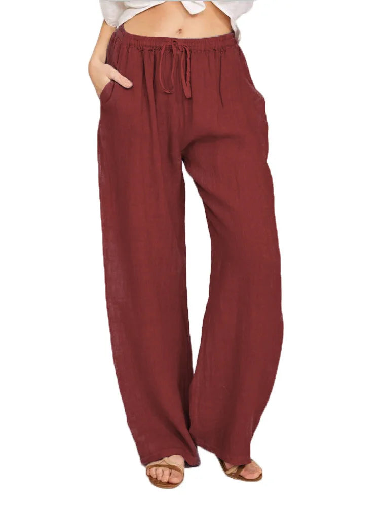 C&A linnen broek dames met rechte snit – Simpel en mooi
