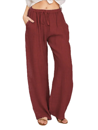 C&A linnen broek dames met rechte snit – Simpel en mooi