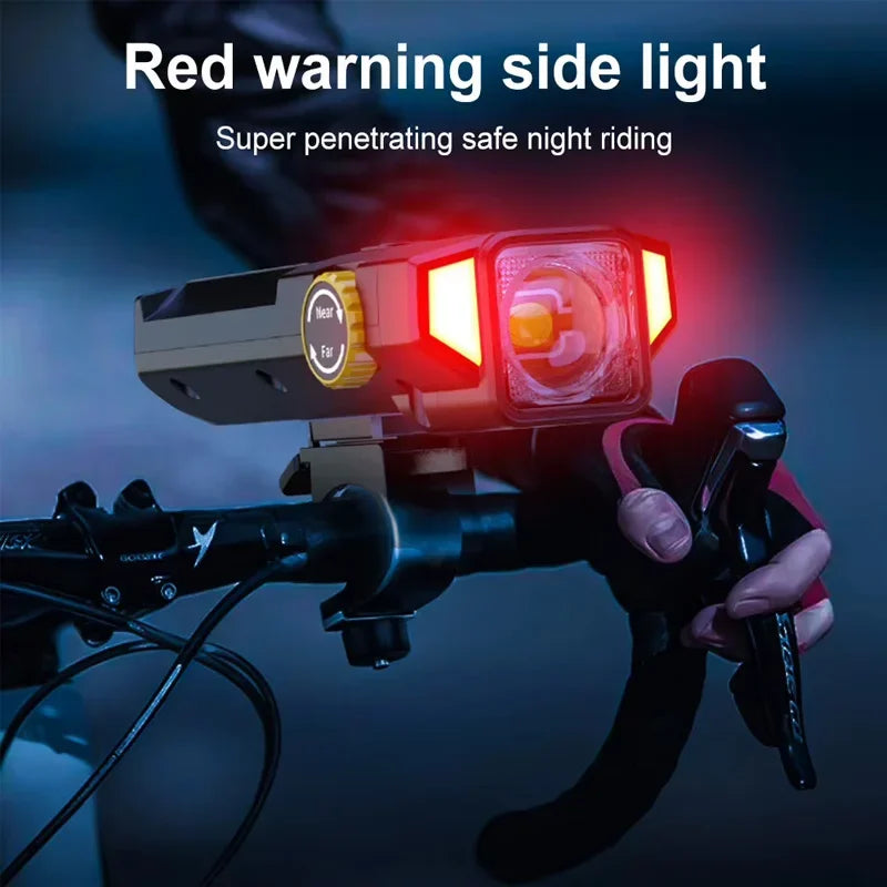 USB-oplaadbare LED fietslampjes
