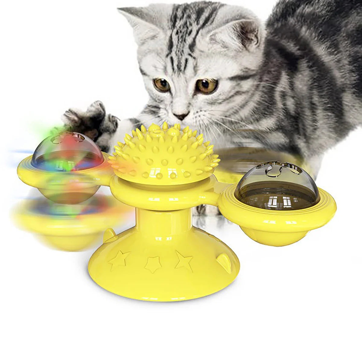 Kattenspeeltje met ritselend materiaal – Stimuleert nieuwsgierigheid