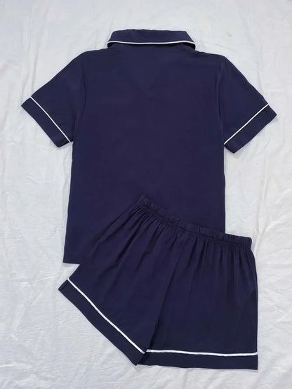 Dames pyjama winter met gevoerde stof
