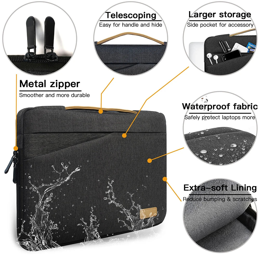Laptoptas heren met verstelbare banden – Comfort en functionaliteit