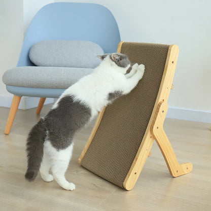 Moderne kattenpaal met neutrale kleuren – Past overal bij