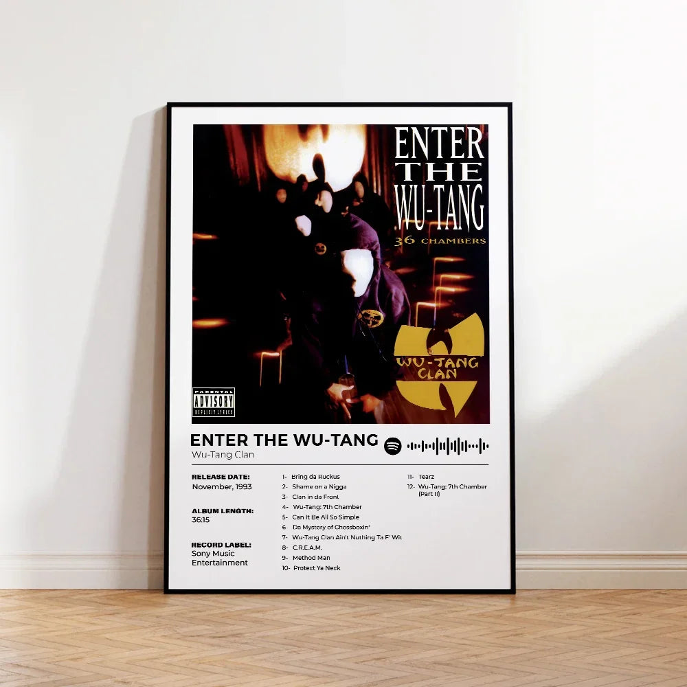 Posterset voor harmonieuze wand