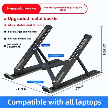 Laptopstandaard met verstelbare hoogte