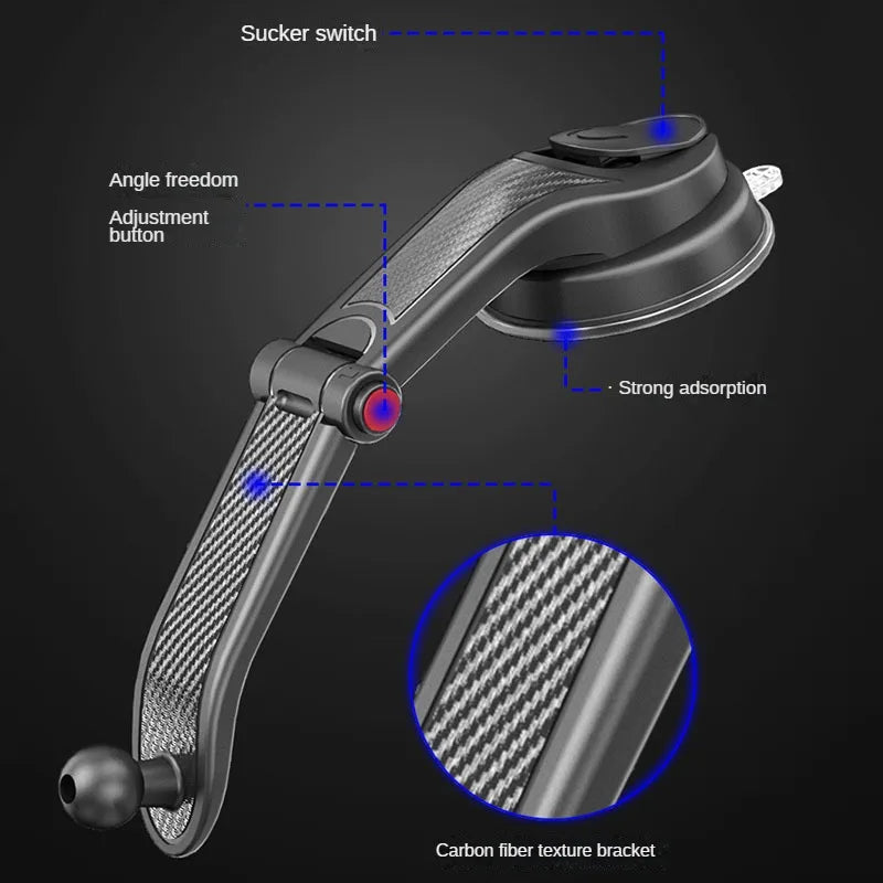Telefoonhouder auto met ventilatieclip – Compact en stabiel