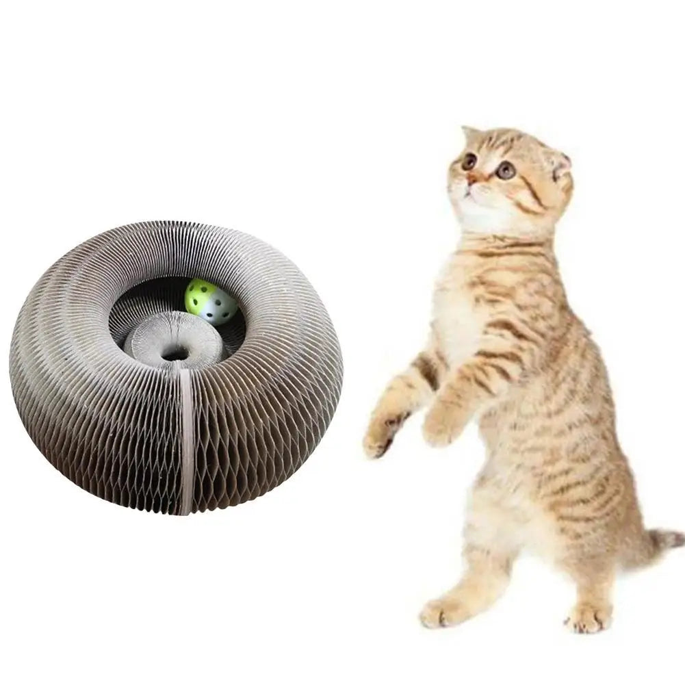 Kattenpaal met ingebouwde trapjes – Gemakkelijk klimmen