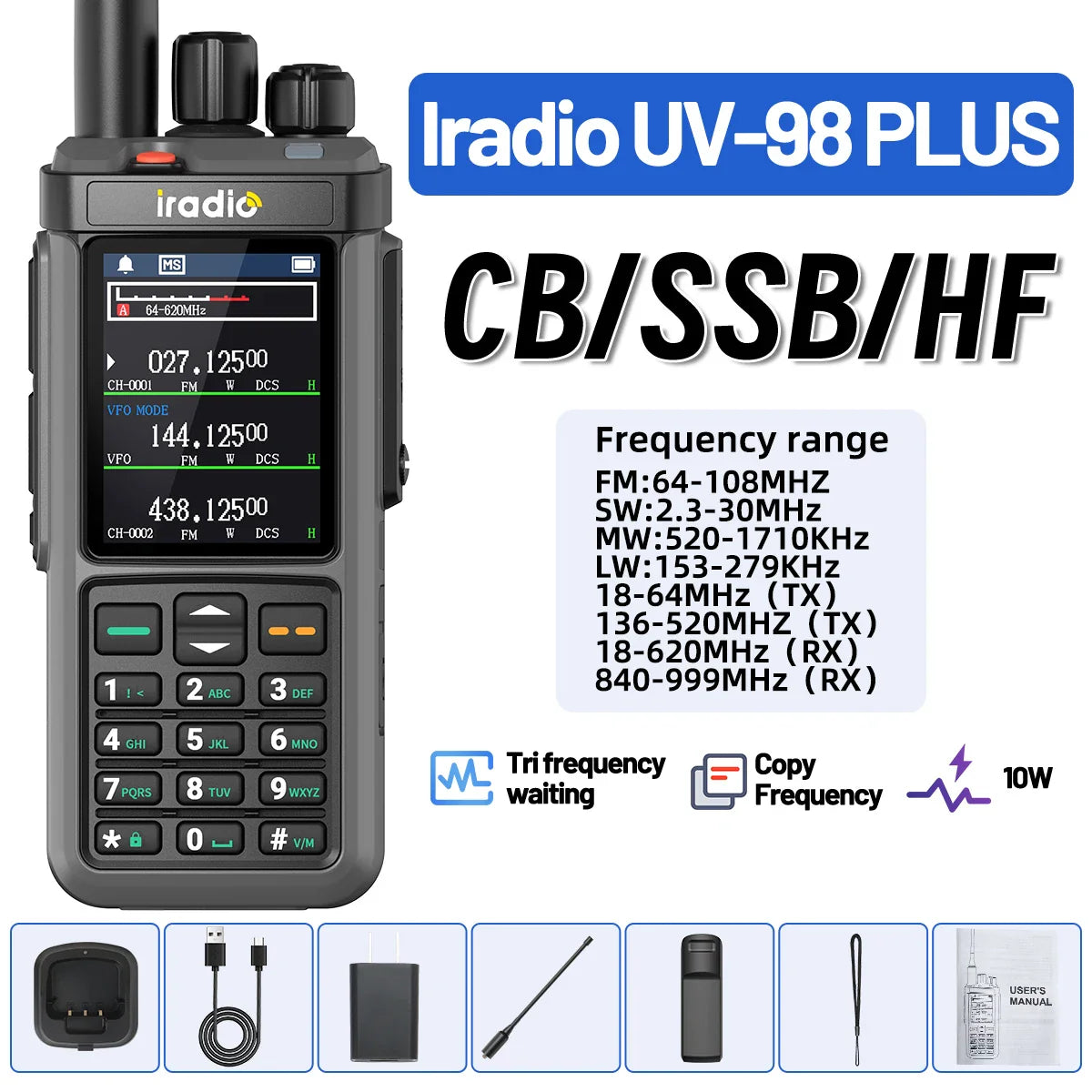 Walkie talkie Intertoys voor buitenactiviteiten