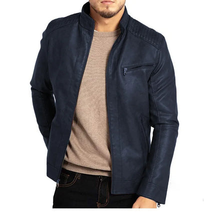 Leren jas heren casual fit – Draagbaar bij elke outfit