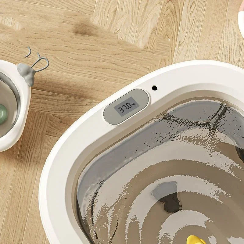 Compact babybadje voor kleine badkamers