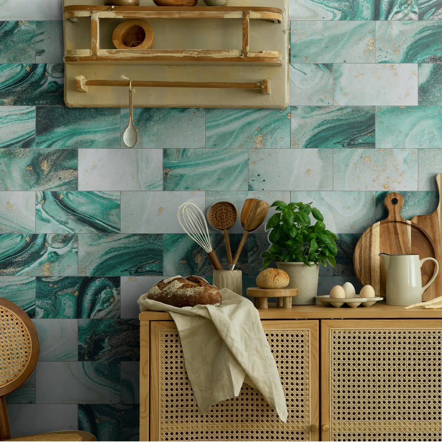 Mozaiek tegels met glanslaag – Reflecterend en luxe
