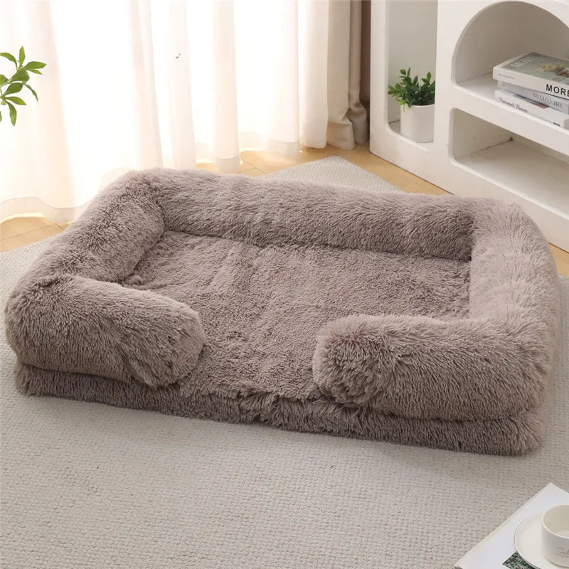 Hondenmand groot - Pluche comfort voor ontspannen honden