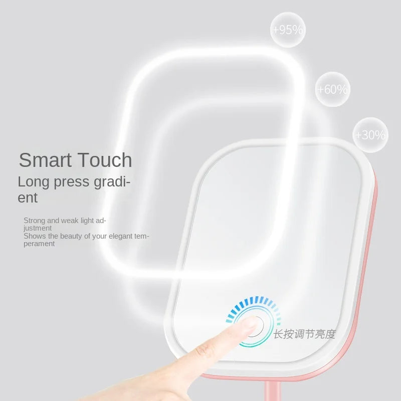 Grote spiegel met LED verlichting – Perfect voor ochtendroutine