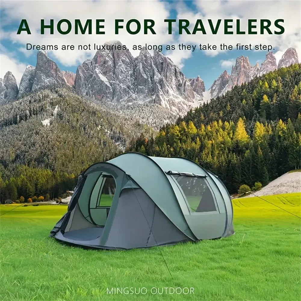 Camping tent voor weekendtrips – Licht en comfortabel