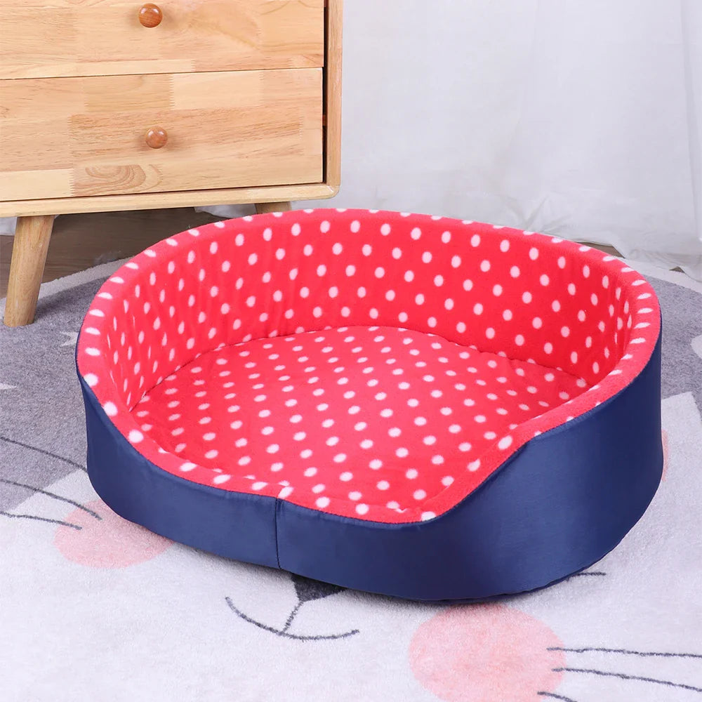 Ronde kattenmand met antislip – Blijft stevig liggen