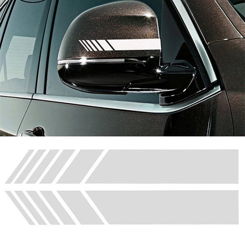 Auto stickers - Stickers for auto met sportieve strepen voor een unieke look