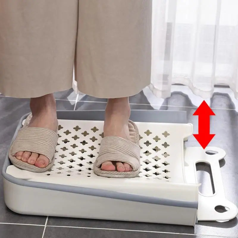 Blokker wasmand met neutrale kleur